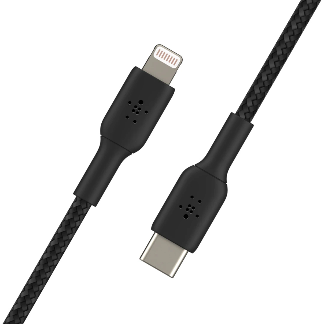 Belkin USB-C to Lightning Braided, Black (1m) - Bild 2