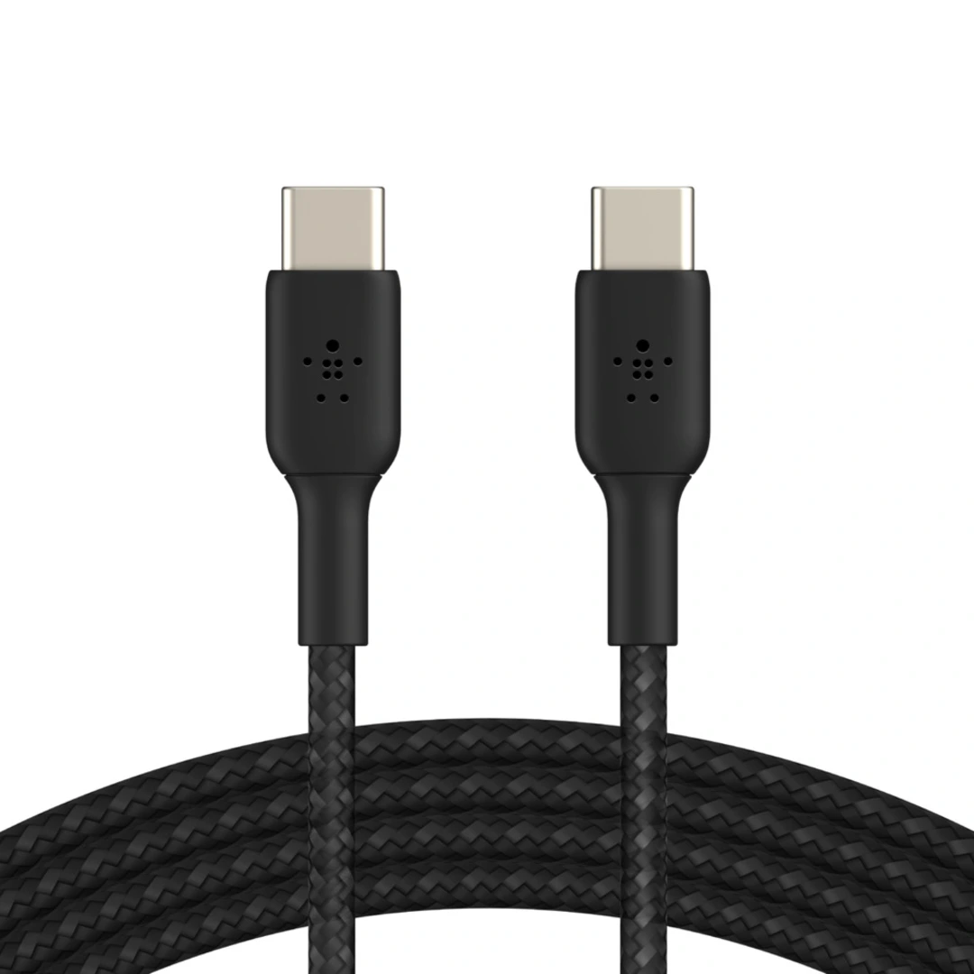 USB-C to USB-C Cable Braided, Black (1m)