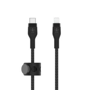 BOOST CHARGE USB-C to LTG_Braided Silicon, 1m, Black