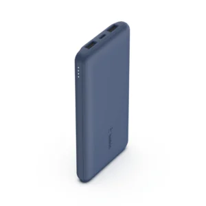 10K Power Bank w/USB-C 15W, Blue