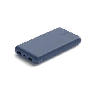 20K Power Bank, USB-A & C 15W, Blue