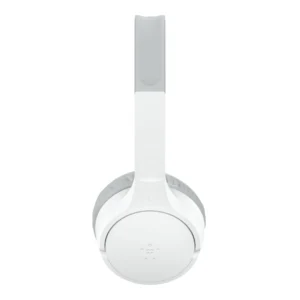 SOUNDFORM Mini Wireless On-Ear Headphones for Kids, White