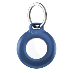 Belkin Secure Holder Airtag Waterproof Keyring, Blue