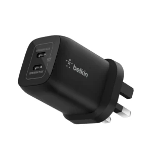 BELKIN 65W Dual GaN USB-C Charger, UK (WCH011)