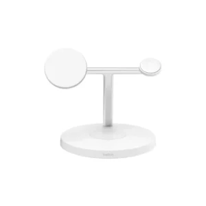 BELKIN PRO 3-in-1 Qi2 15W Wireless Charger with Apple watch