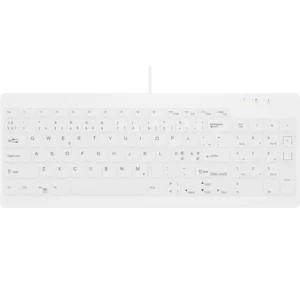 Active Key QuickClean Med Keyboard Rem Cov Comp W White