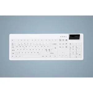 Active Key Med Keyboard SmartCard Full-Size W Black & White