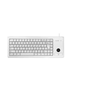 Cherry G84-4400 Trackball Keyboard, White (EU/Intl)
