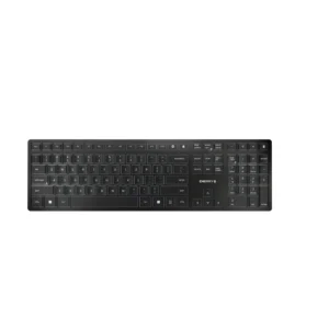 CHERRY KW 9100 Slim WL Keyboard, Black/Grey (EU Intl)