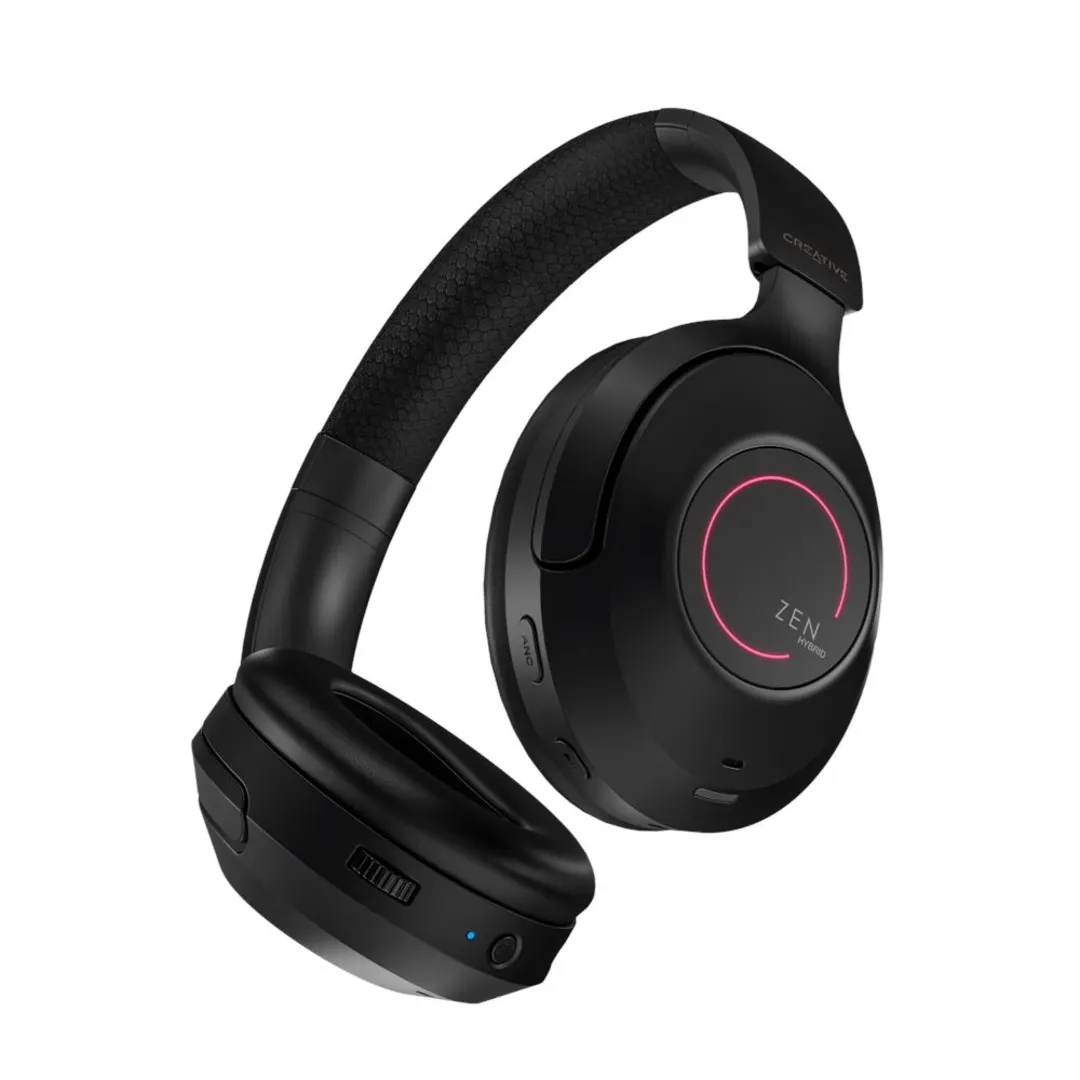 Zen Hybrid Pro Wireless Over-ear Headphones ANC, Black - Bild 4