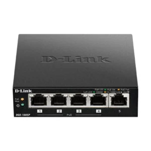 D-LINK 5-Port Desktop Gigabit PoE+ Switch