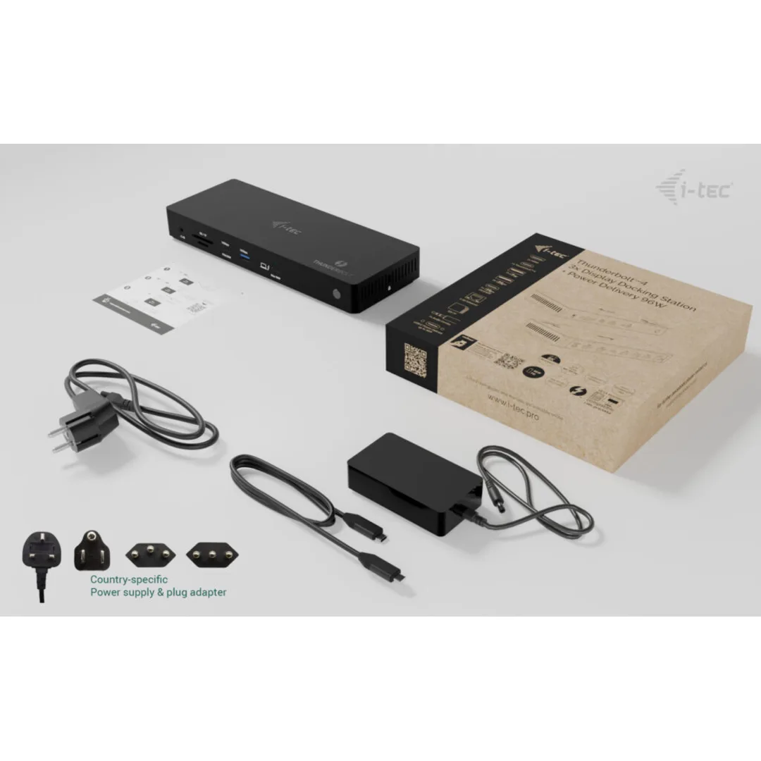 I-TEC Thunderbolt4 3x Display Docking Station, PD 96W - Bild 4