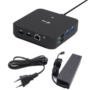 I-TEC USB-C DP Dual HDMI Docking Station, PD 100W + PSU 100W