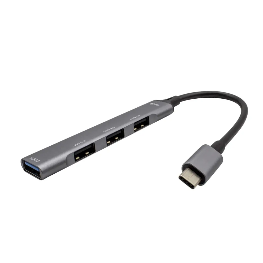 I-TEC USB-C Metal HUB 1x USB 3.0 + 3x USB 2.0