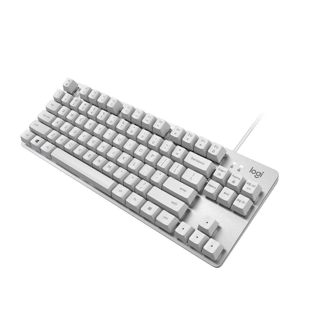 K835 TKL Mechanical Keyboard, Offwhite/Silver (Nordic)
