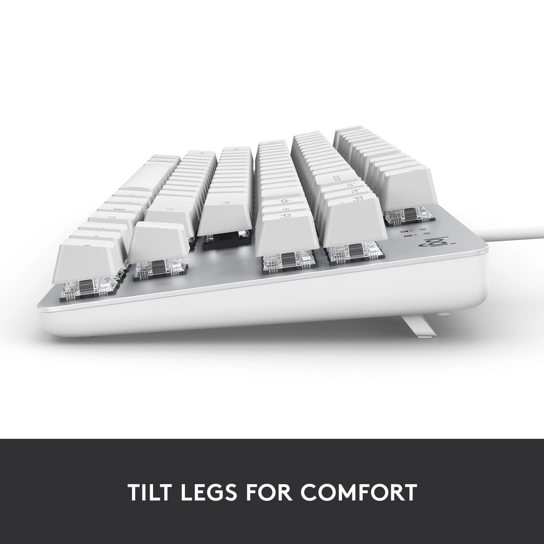 K835 TKL Mechanical Keyboard, Offwhite/Silver (Nordic) - Bild 3