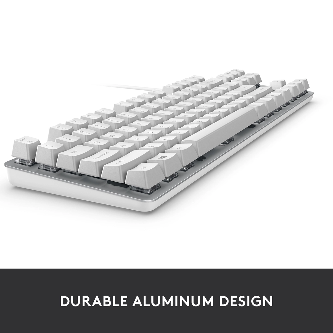K835 TKL Mechanical Keyboard, Offwhite/Silver (Nordic) - Bild 4