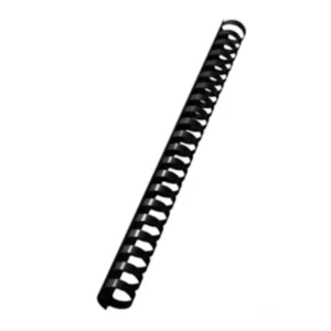 Plastspiral 19 mm svart (100)