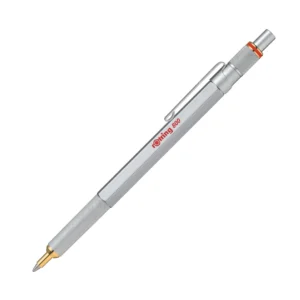 Rotring 800 ballpen silver M black ink