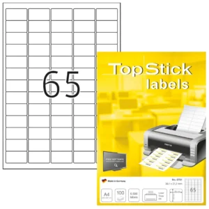 Etikett TOPSTICK 38,1x21,2 (100)