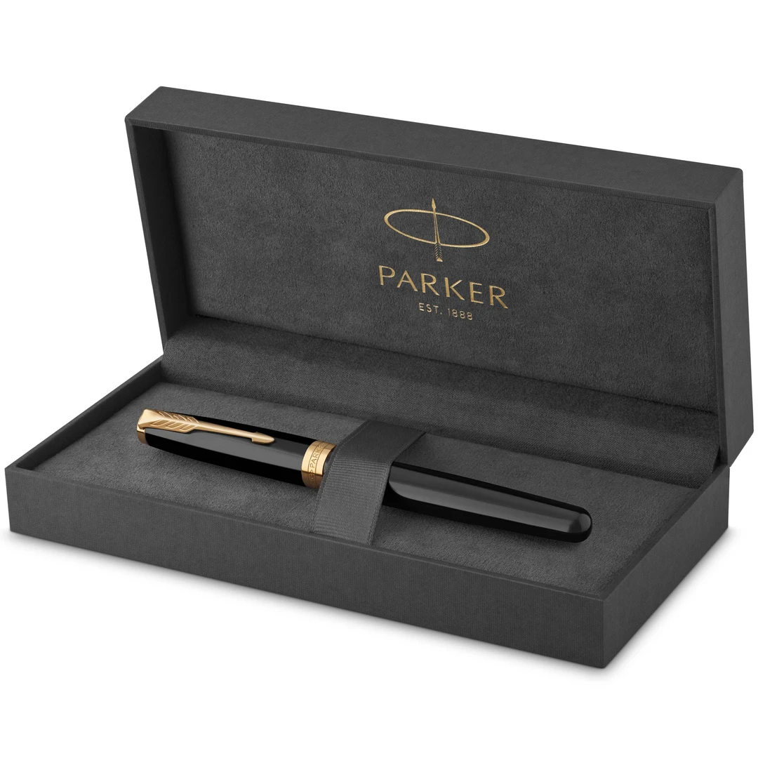 Parker Sonnet G.T fountain pen F black ink