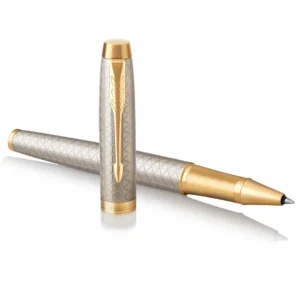 Parker IM premium silver G.T. rollerball F black ink