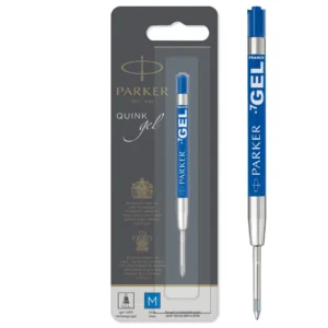 Refill gel pen Quink 0,7mm blue blister