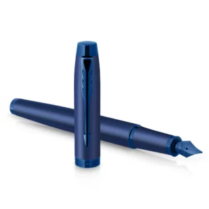 Parker IM Monochrome blue fountain pen M blue ink