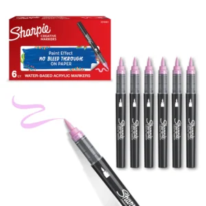 Sharpie Creative Acrylic Marker Pink Brush tip