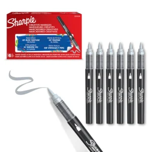 Sharpie Creative Acrylic Marker Grey Brush tip
