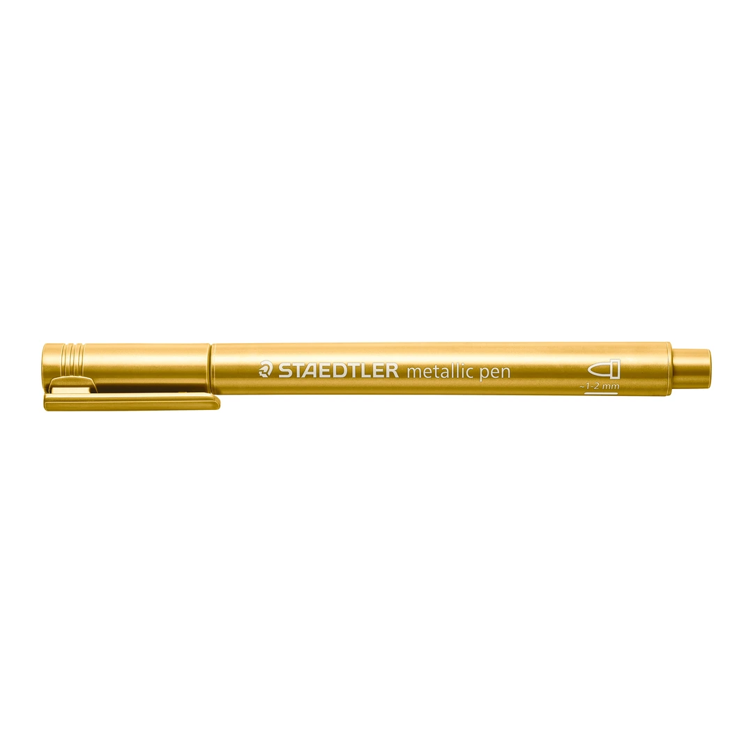 Marker white pen gold - Bild 2