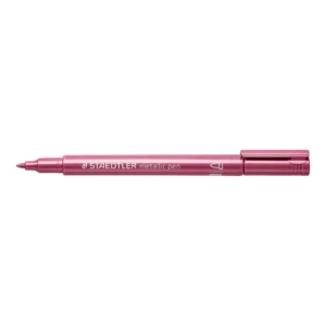 Marker Staedtler metallic red
