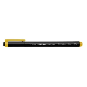 TOMBOW Fineliner MONO drawing 03 yellow