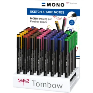TOMBOW Fineliner MONO drawing 03 display (48)