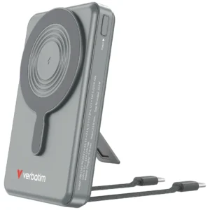 VERBATIM Charge'n'Go 2C & Display PowerBank 10000 mAh Grey