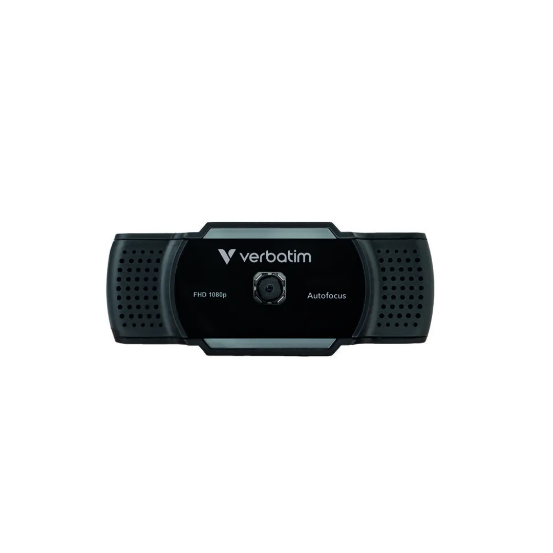 VERBATIM AWC-01 FHD 1080P Autofocus Webcam Microphone