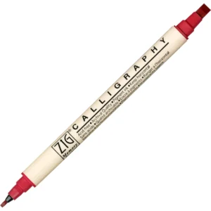 ZIG MS Calligraphy 2/5mm rosaröd