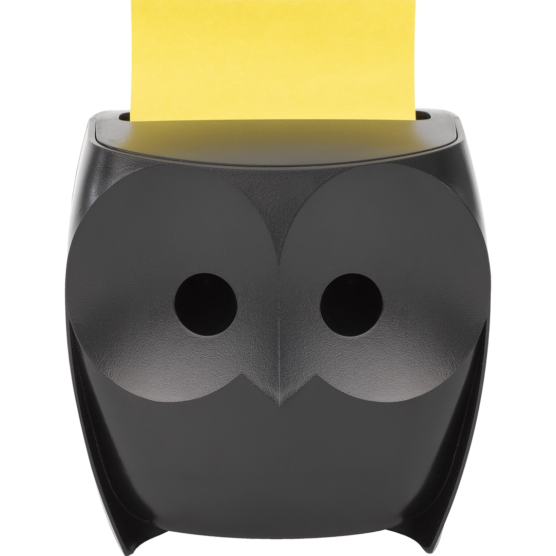 Dispenser Z-Notes Ugglan + 2 Z-Notes 76x76 yellow