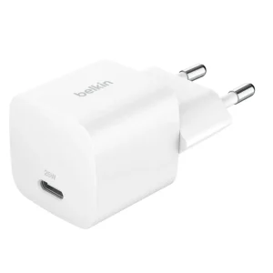 BELKIN 25W USB PD Wall Charger w/PPS, White