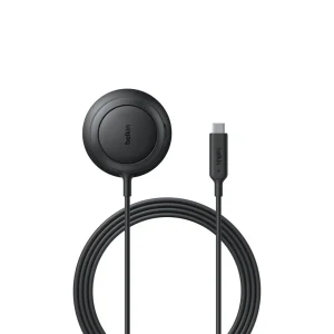 BELKIN UltraCharge 25W Qi2 Pad kickstand, Black
