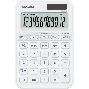 Casio Bordsräknare MS-20YC vit