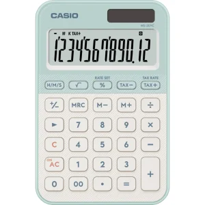 Casio Bordsräknare MS-20YC ljusgrön