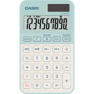 Casio Miniräknare SL-310YC ljusgrön