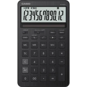 Casio Bordsräknare JW-200DQ svart