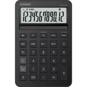Casio Bordsräknare MS-200DQ svart