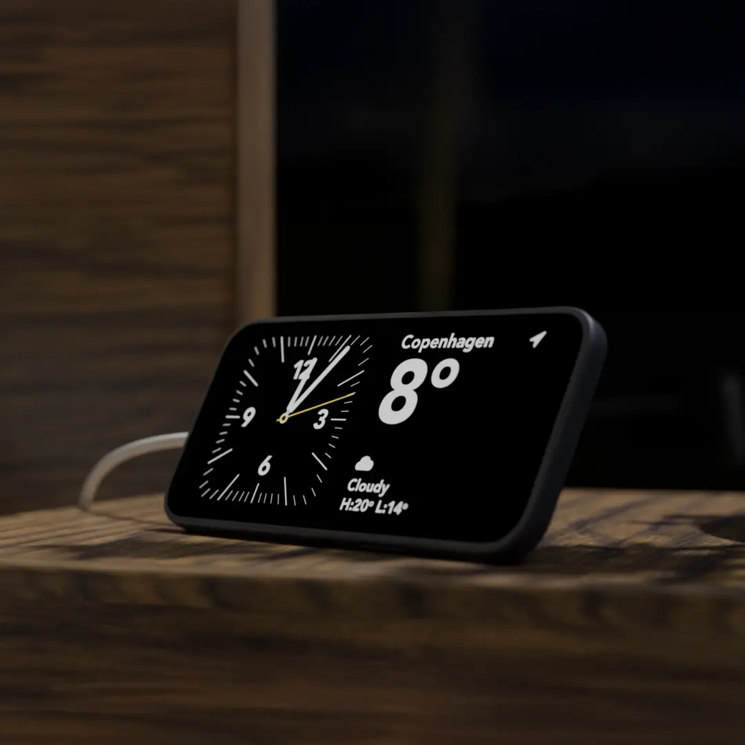 Wireless Magnetic Charger w/stand Qi2 25W ALU - Bild 4