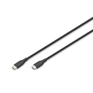 DIGITUS USB-C Silicone charging cable, USB-C-USB-C 1m, 60W