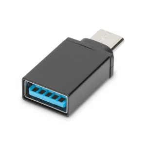 DIGITUS USB-C to USB-A adapter M/F, Black