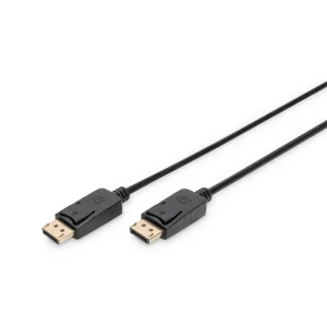 DIGITUS DisplayPort cable Type DP M/M 1.0m, 4K, DP 1.2 black