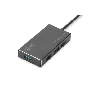 DIGITUS USB 3.0 hub 4-port aluminium housing
